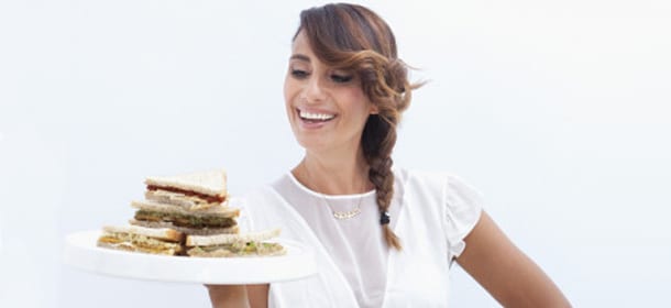 Paola Maugeri presenta la prima linea di tramezzini vegani per una pausa pranzo più sana