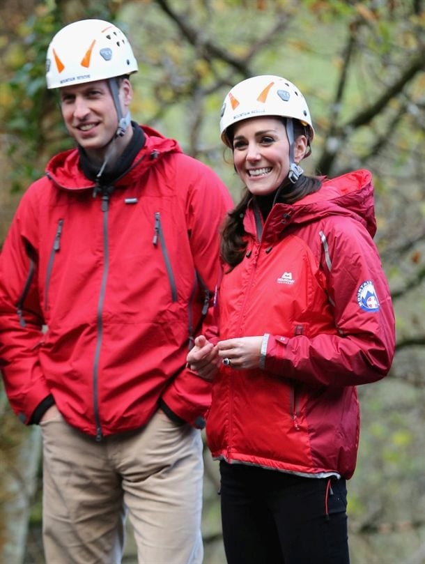 Kate Middleton prova l’arrampicata: è adatta a tutti, fa bene a corpo e mente
