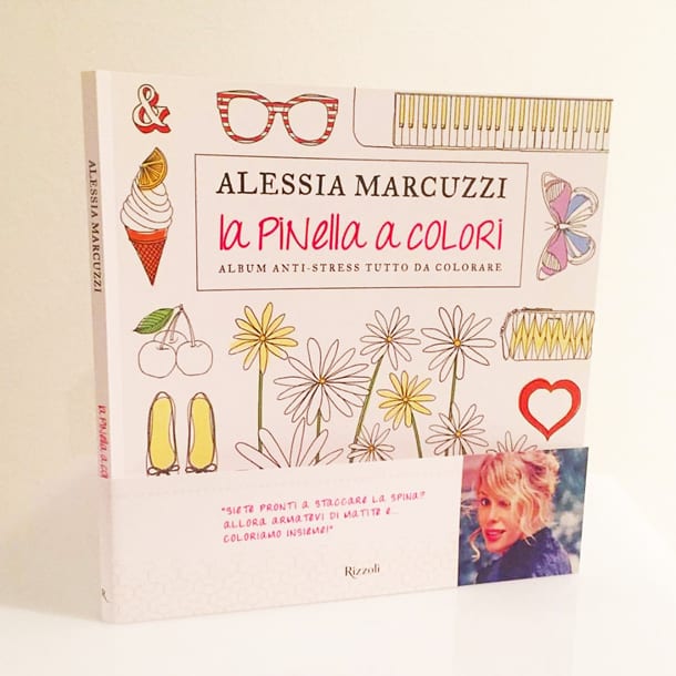Alessia Marcuzzi, La Pinella a colori: l'Art Therapy come efficace anti-stress per adulti