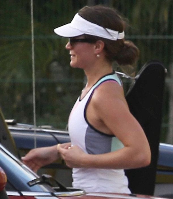 Pippa Middleton, braccia toniche grazie al tennis: uno sport che fa bene al corpo e alla mente
