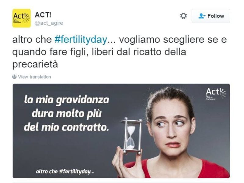 #Fertilityday: critiche per Lorenzin, la gente spera sia una bufala di Lercio.it