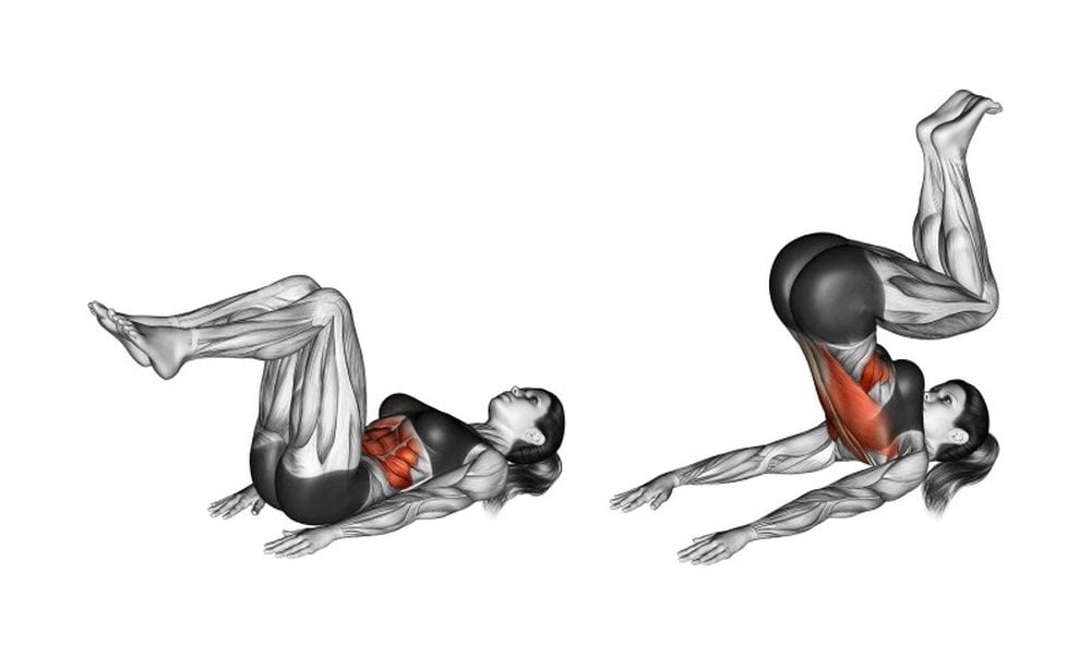 Crunch inverso: muscoli coinvolti ed esecuzione