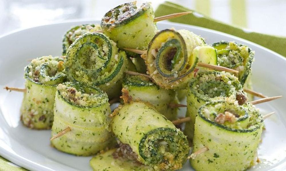 Involtini di zucchine: un antipasto semplice ma irrinunciabile