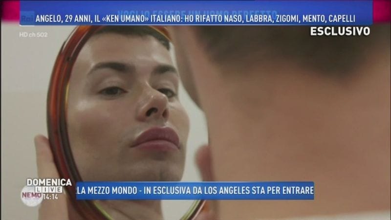 Angelo, il Ken umano italiano: "Non smettete di sognare e di cercare la bellezza"