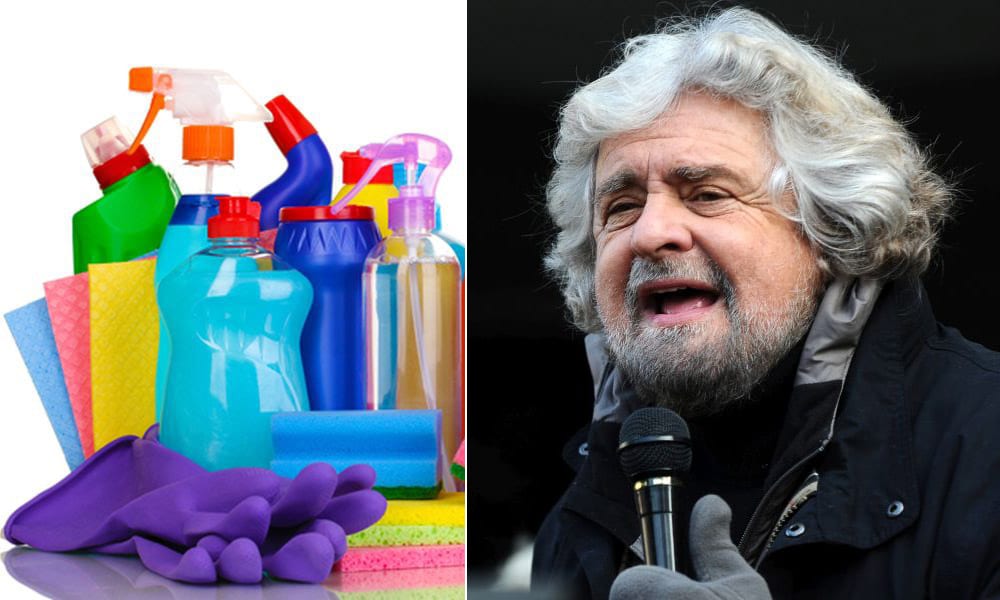 Il sapone 'pulito': Beppe Grillo spiega gli inganni e le possibili soluzioni