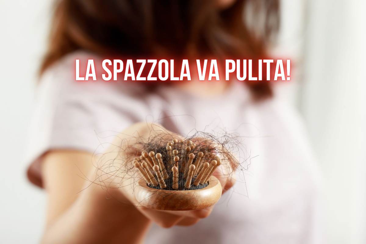 spazzola per capelli ogni quanto va pulita