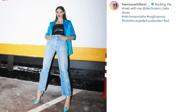 francesca chillemi look jeans outfit