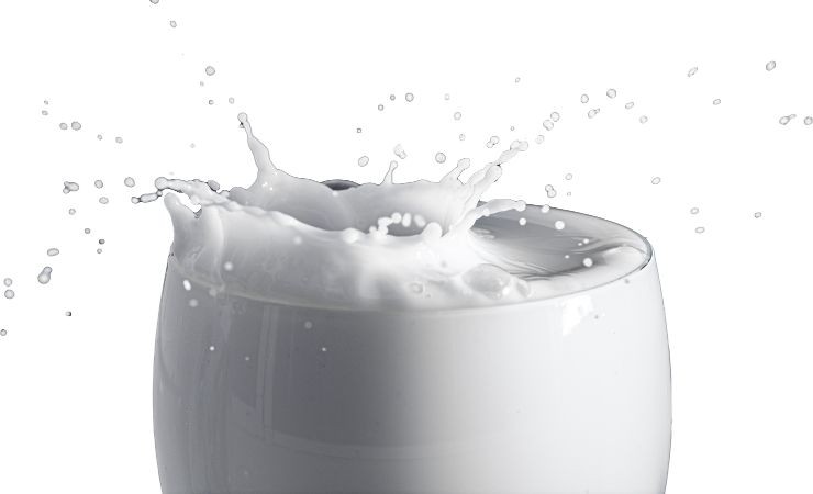 latte capi splendenti rimedio macchie