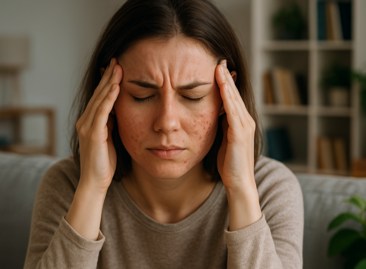 stress e pelle — Stress e corpo: come il benessere mentale si riflette sulla pelle