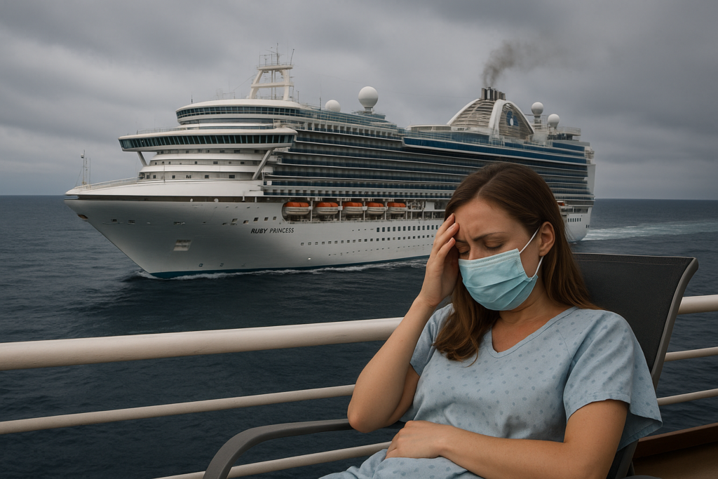 Norovirus sulle navi da crociera: il quarto focolaio sulla Ruby Princess in 6 mesi