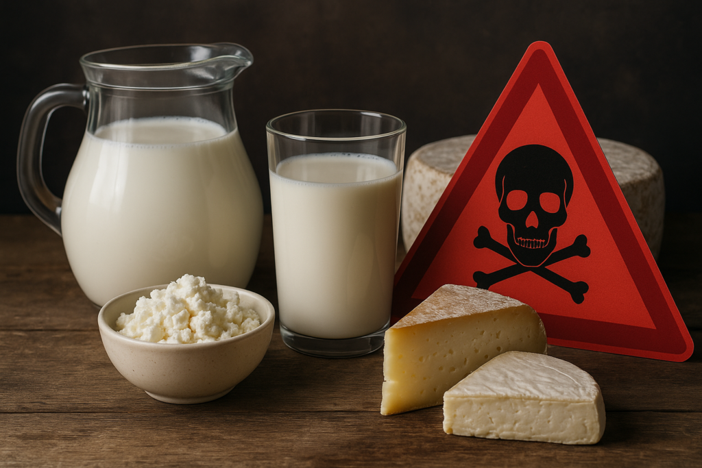 Latte crudo e formaggi: i veri rischi per la salute