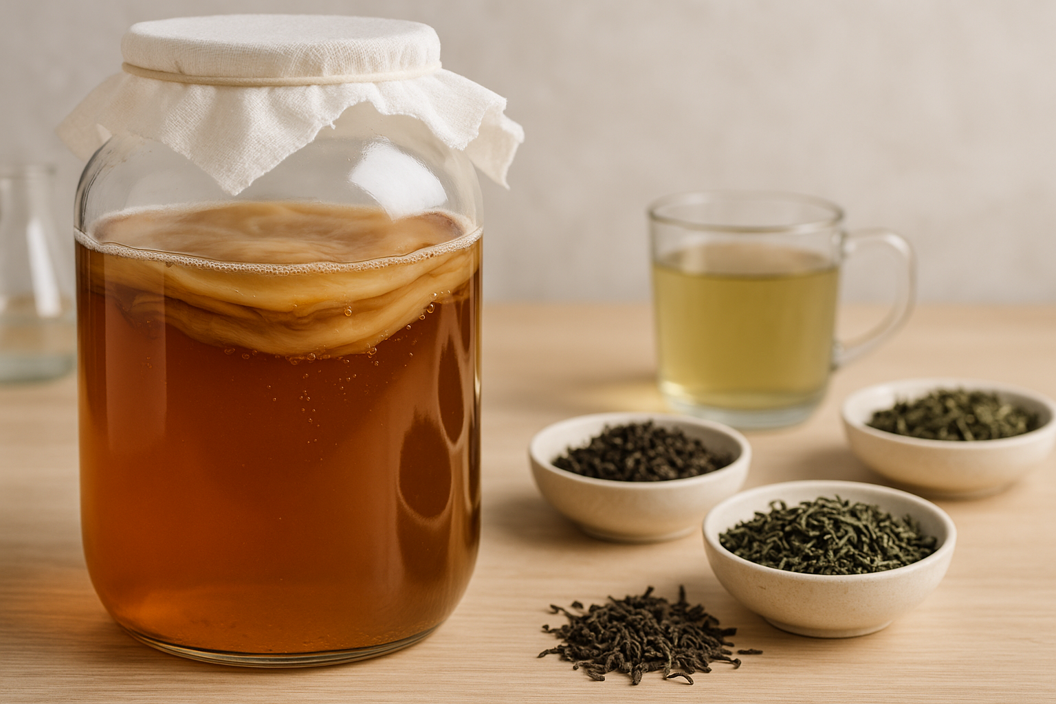 Kombucha: come il tipo di tè influenza davvero benefici e sapore della bevanda fermentata (2)