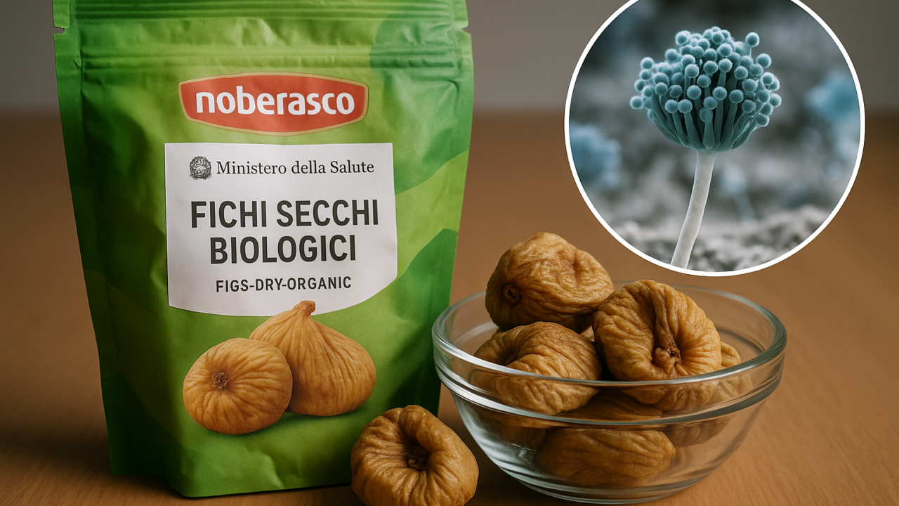Richiami alimentari: ocratossina nei fichi bio Noberasco e cosa significa per la salute