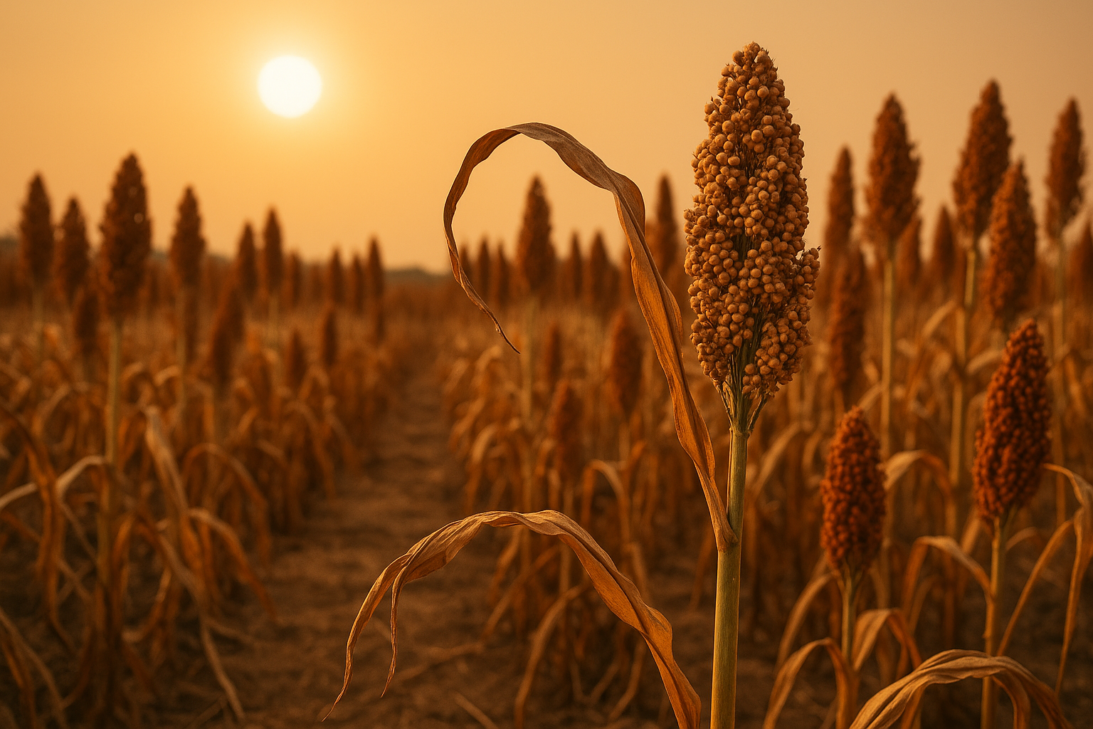 Caldo record e sorgo tossico: come il cambiamento climatico trasforma le colture in veleno (2)
