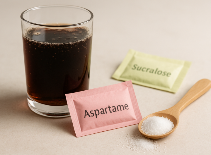 Dolcificanti artificiali sotto accusa: la metanalisi Tufts University 2026 sui danni a metabolismo e microbiota