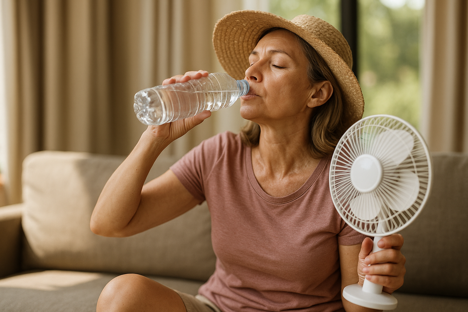 come stare bene al caldo — Affrontare il caldo estivo: idratazione, movimento e benessere (2)