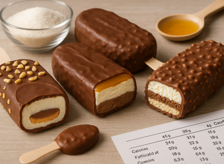 Gelati Kinder, Twix, Snickers: cosa c'è davvero negli snack trasformati in dessert