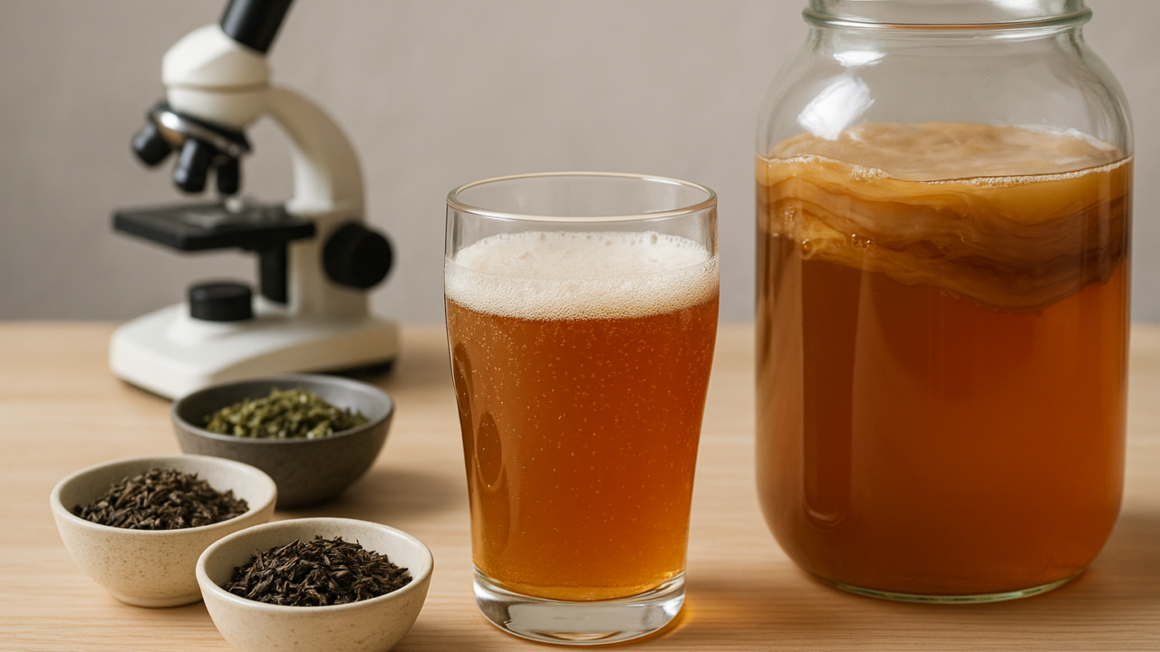 Kombucha: come il tipo di tè influenza benefici e aromi