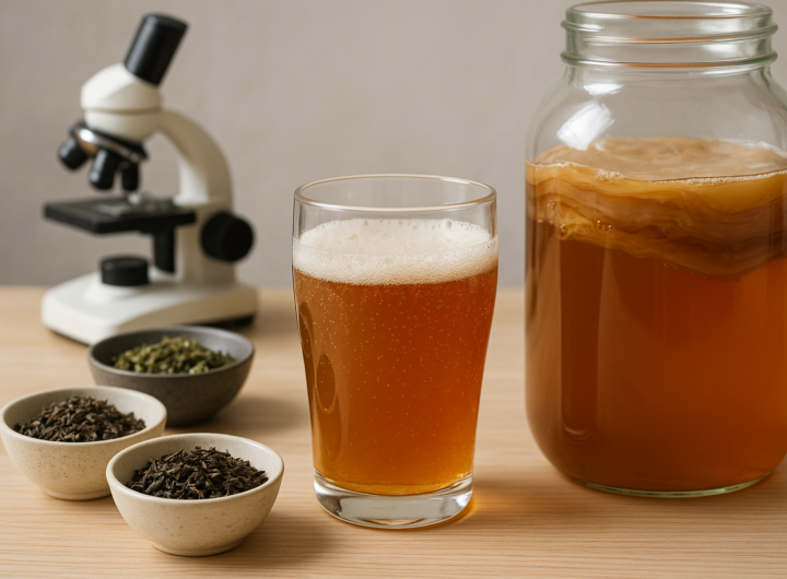 Kombucha: come il tipo di tè influenza benefici e aromi