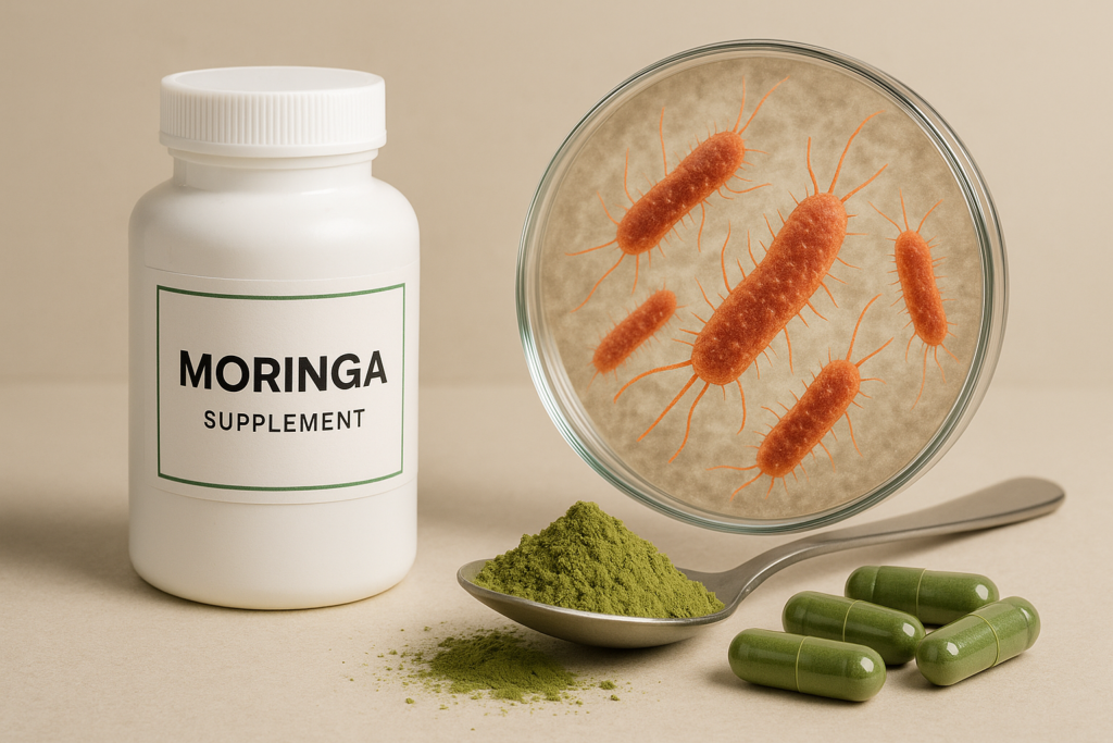 Integratori di moringa: nuovo allarme Salmonella e il rischio dei supplementi non regolamentati