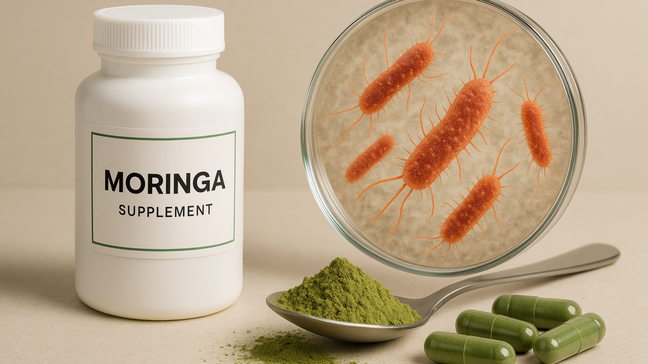 Integratori di moringa: nuovo allarme Salmonella e il rischio dei supplementi non regolamentati
