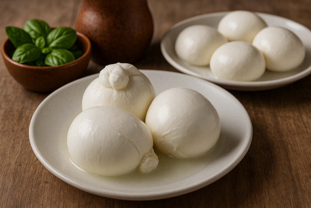 mozzarella di bufala dop — Mozzarella di bufala DOP vs non DOP: differenze che contano