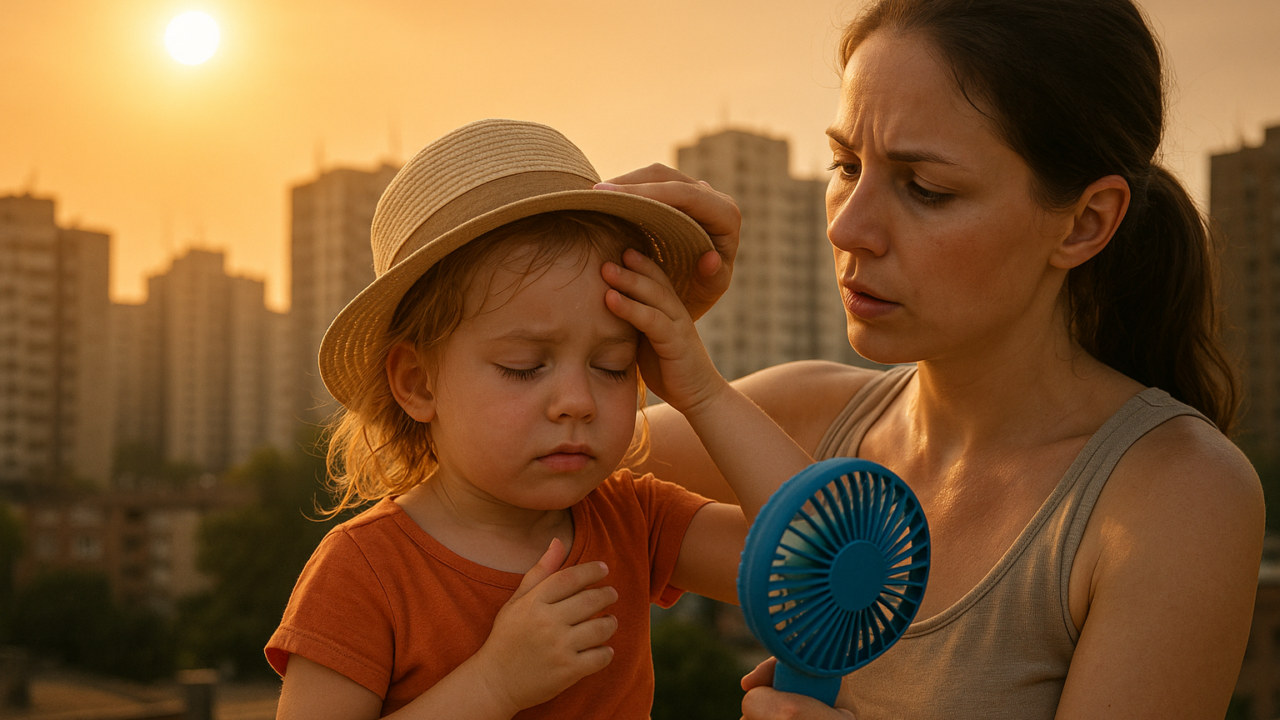 Estate in città: come il caldo colpisce la salute dei bambini