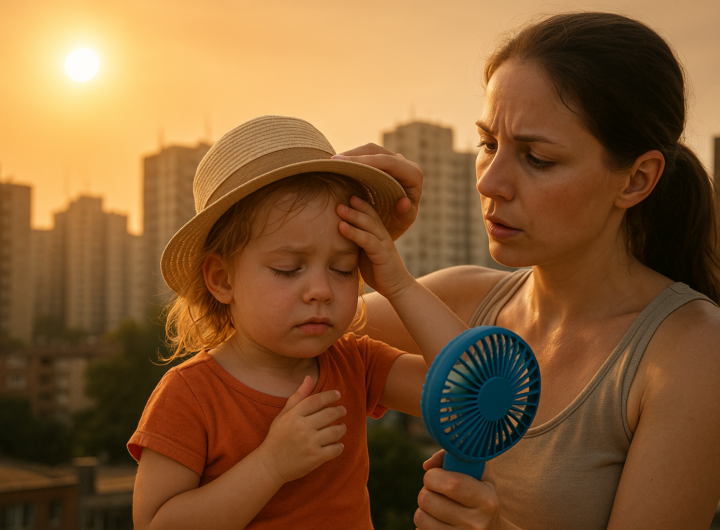 Estate in città: come il caldo colpisce la salute dei bambini