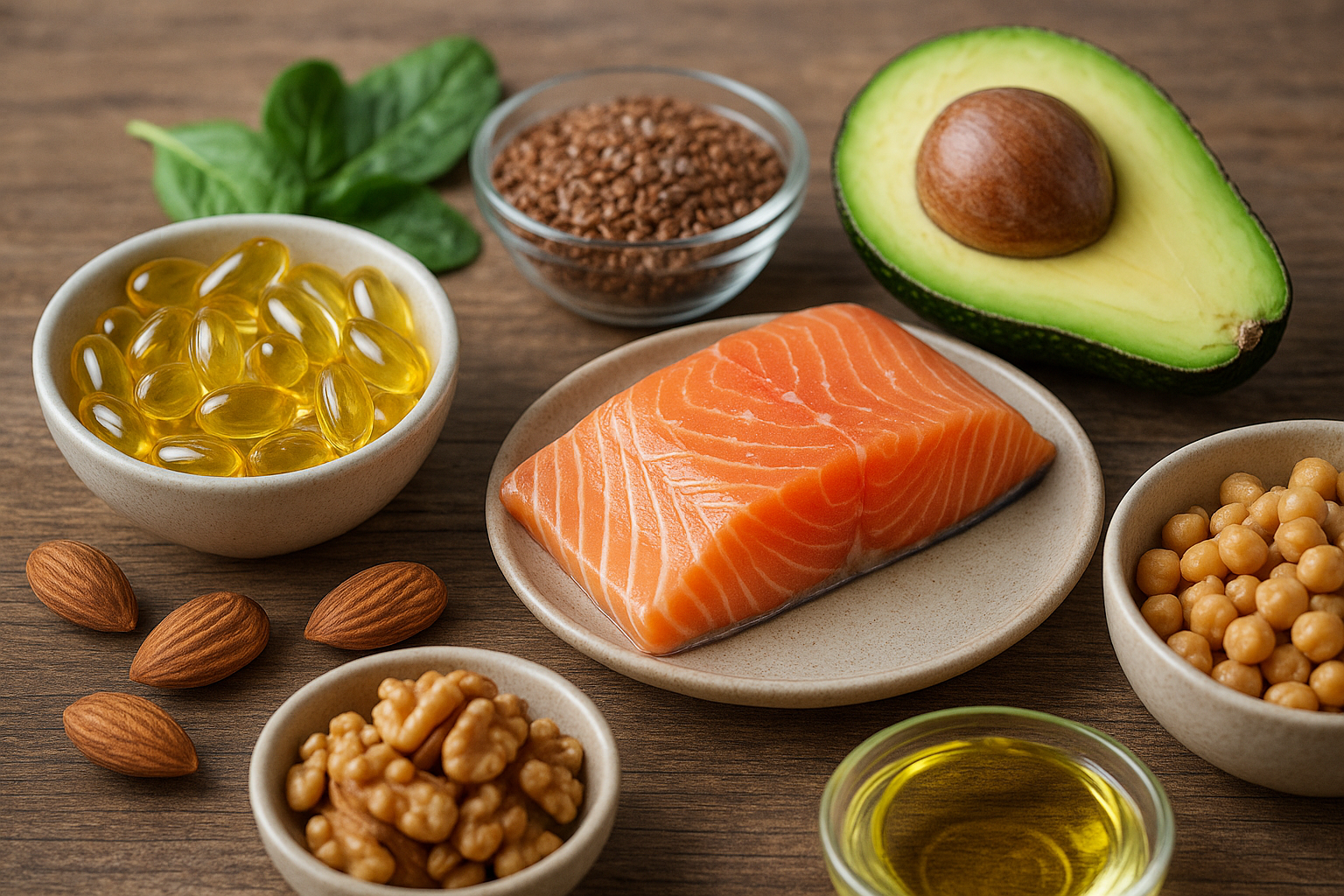 Omega-3: cosa sono, fonti alimentari e benefici reali per il corpo e il cervello
