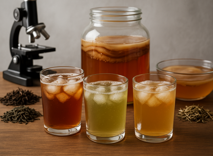 Kombucha: come il tipo di tè influenza davvero benefici e sapore della bevanda fermentata