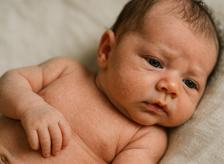 Pelle secca del neonato: cause comuni e rimedi sicuri nei primi giorni di vita (2)