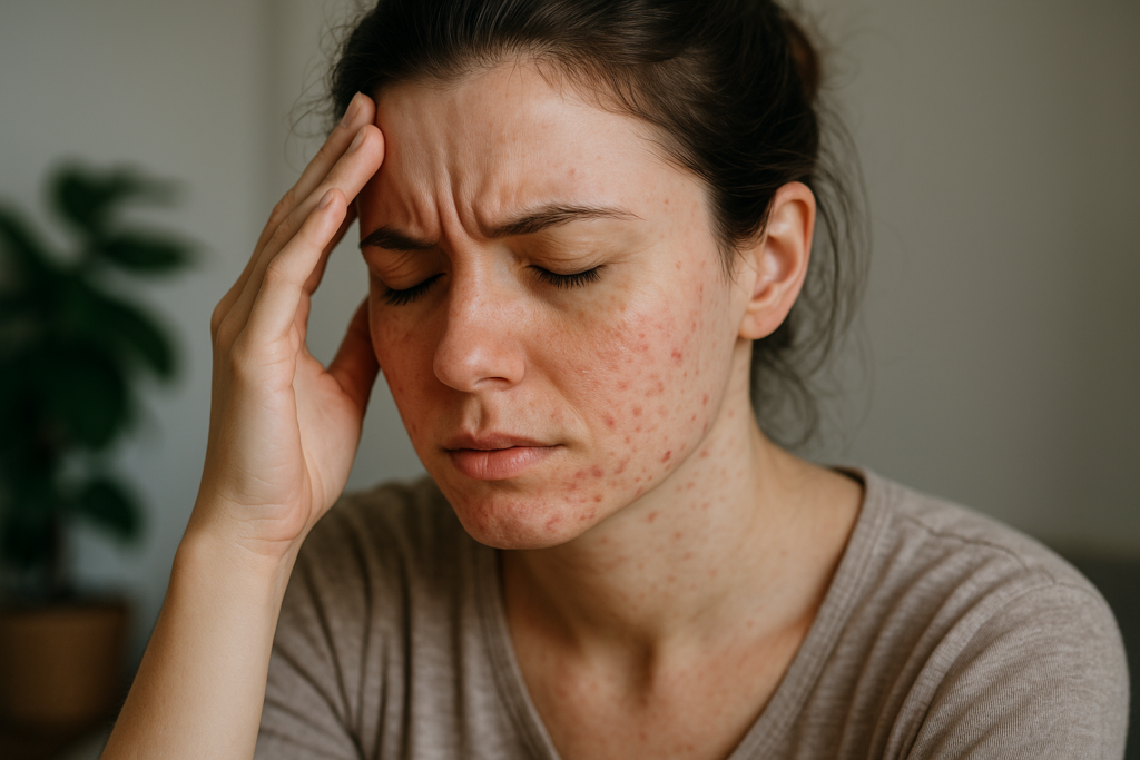 stress e pelle — Stress e pelle: come il benessere mentale si riflette nell'aspetto fisico