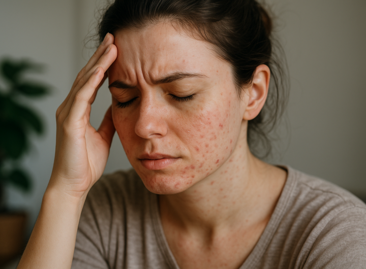 stress e pelle — Stress e pelle: come il benessere mentale si riflette nell'aspetto fisico