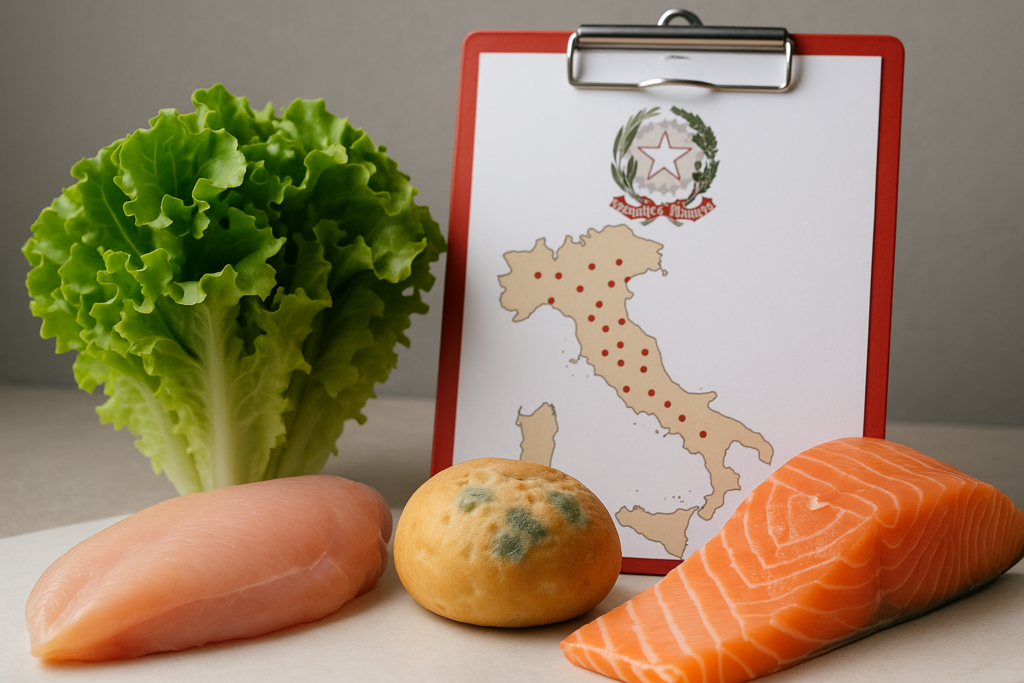Contaminazioni alimentari in Italia 2026: integratori non autorizzati e Salmonella nelle uova