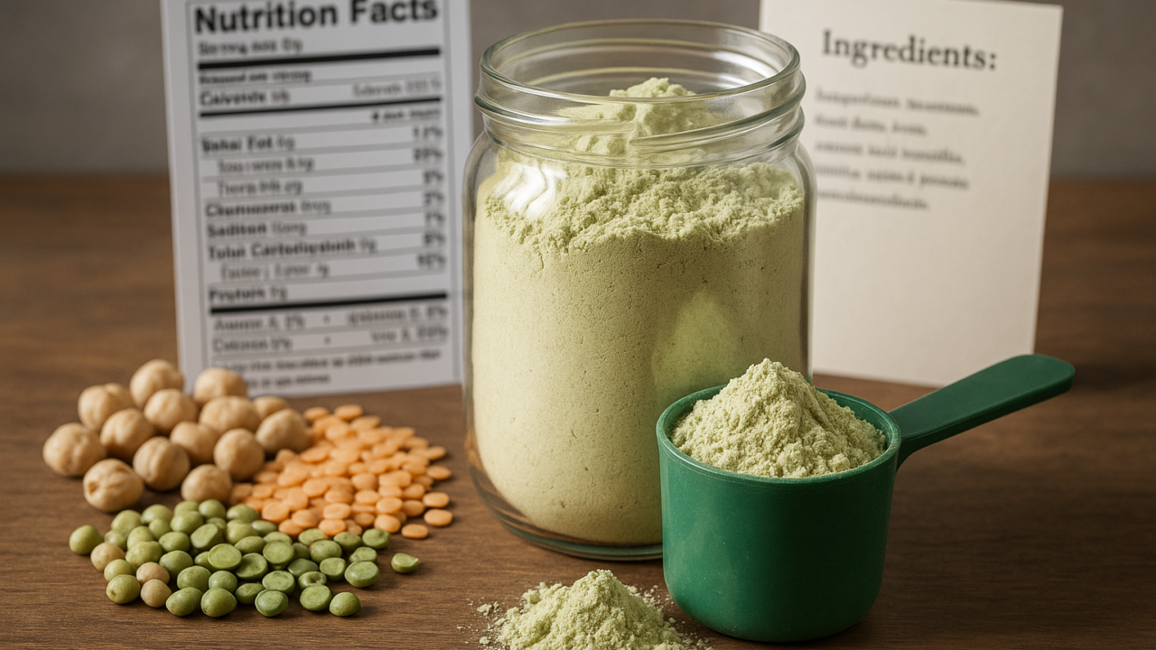 Proteine vegetali in polvere: come sceglierle in base a qualità e profilo amminoacidico