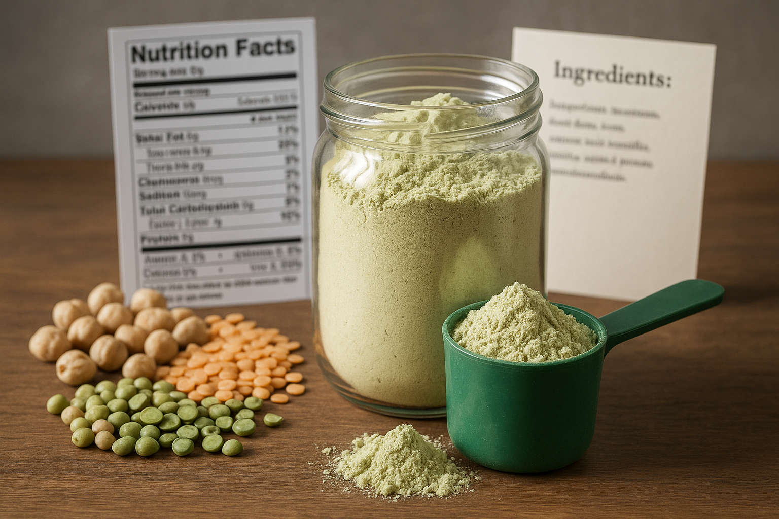 Proteine vegetali in polvere: come sceglierle in base a qualità e profilo amminoacidico