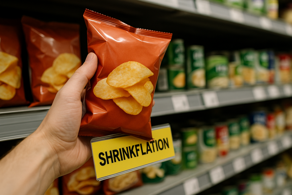 Shrinkflation in Italia: dal 15 luglio 2026 obbligo di etichettatura nei supermercati