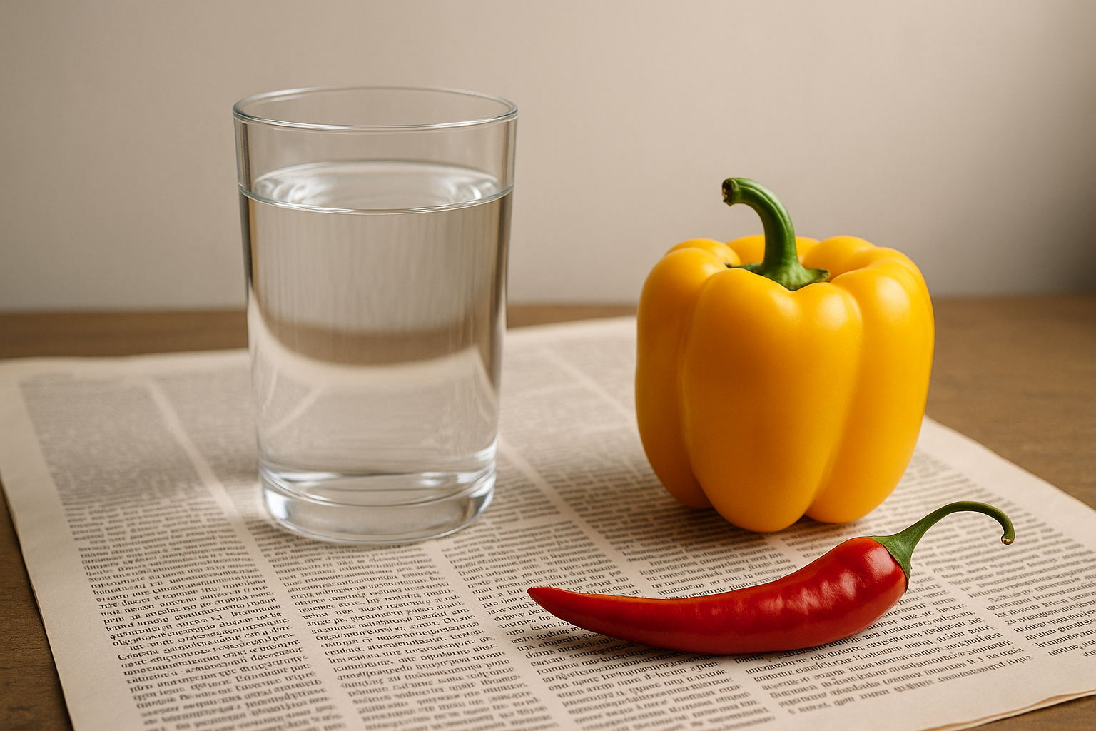 Falsi miti nutrizionali smascherati: bere acqua ai pasti non fa dimagrire, il peperoncino nemmeno (2)