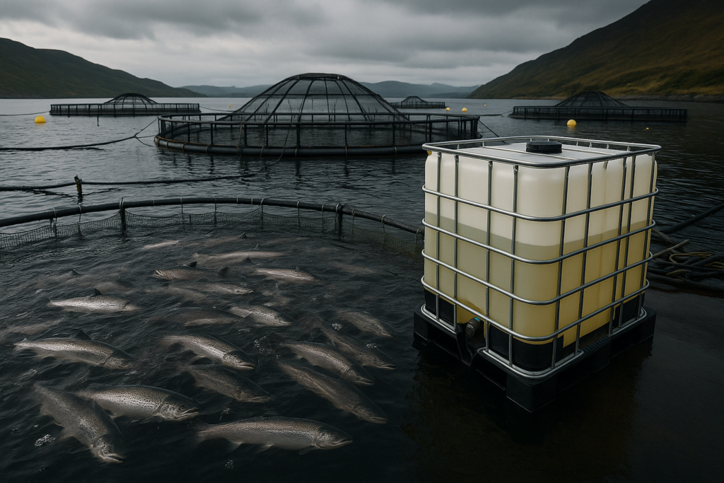 Allevamenti di salmone in Scozia: 48 tonnellate di formaldeide versate nei loch nel 2025