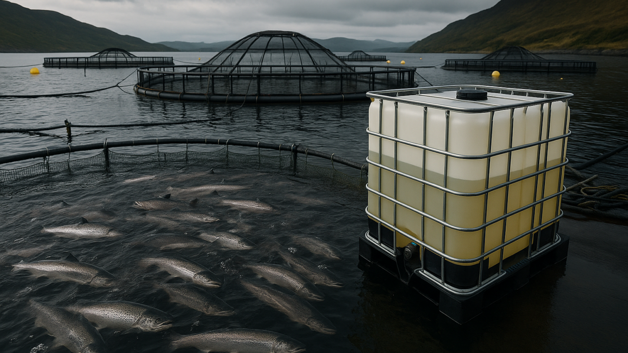 Allevamenti di salmone in Scozia: 48 tonnellate di formaldeide versate nei loch nel 2025