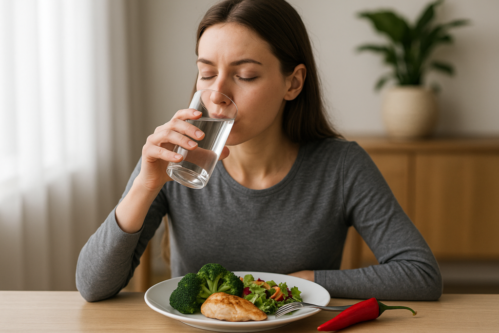 Bere acqua ai pasti non fa dimagrire: gli studi Cornell smascherano i falsi miti nutrizionali