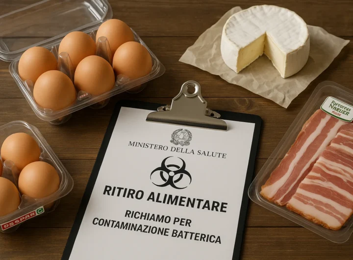Richiami alimentari settembre 2026: Salmonella nelle uova, Listeria in formaggi e carni affumicate