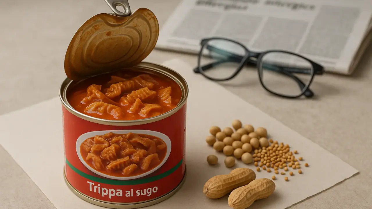 Simmenthal richiama trippa al sugo: cross-contaminazione da soia e senape
