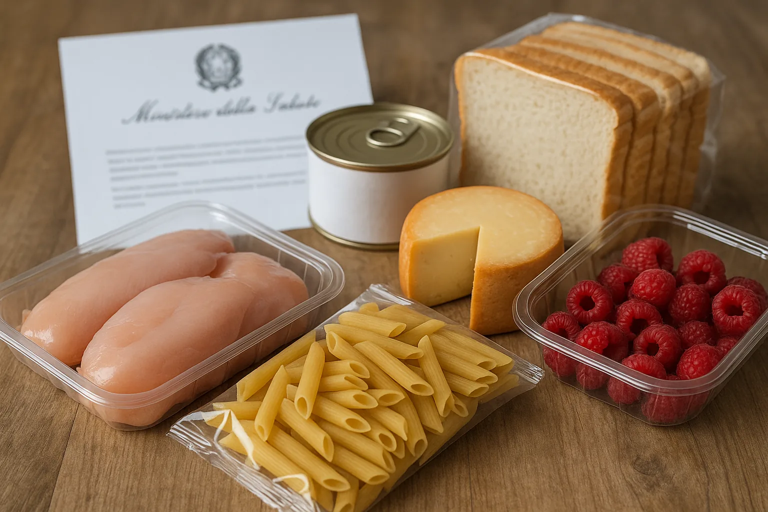 Richiami alimentari settembre 2026: Listeria in brie e pancetta, etichettatura scorretta in amaretti