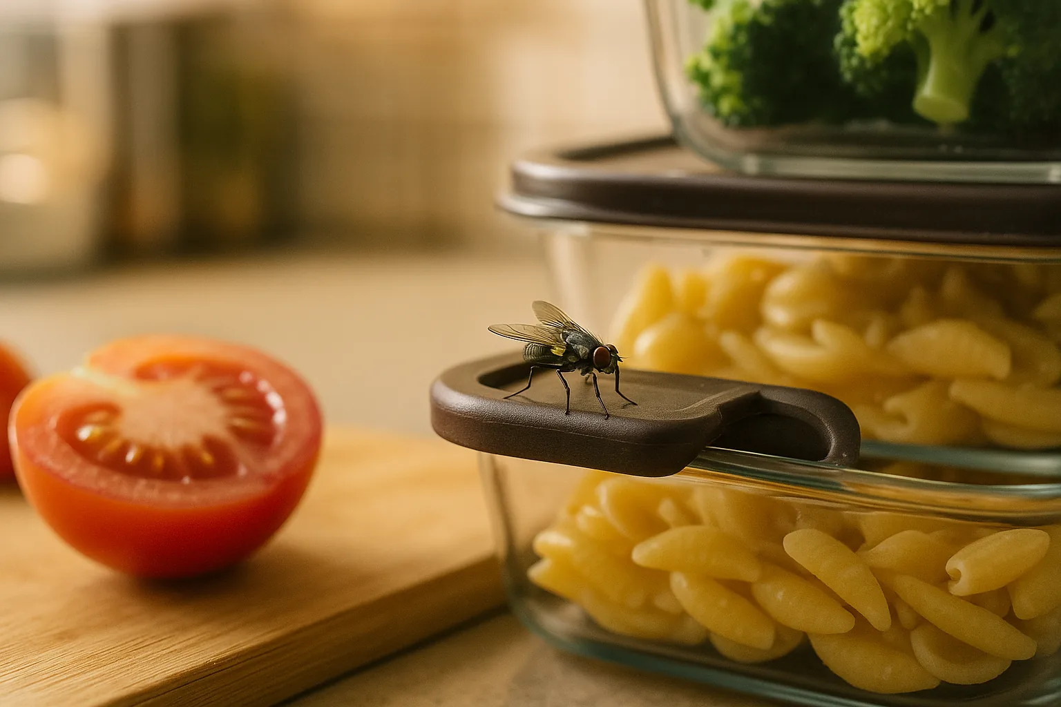 Mosche sul cibo: non solo fastidio, trasportano Salmonella e batteri pericolosi (2)