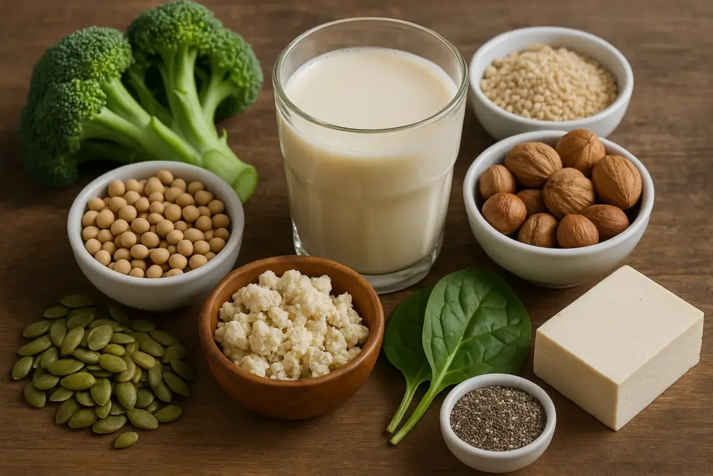 Ossa forti senza dipendere dal latte: gli alimenti alternativi ricchi di calcio