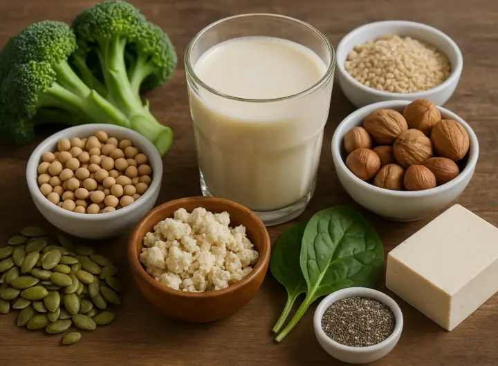 Ossa forti senza dipendere dal latte: gli alimenti alternativi ricchi di calcio
