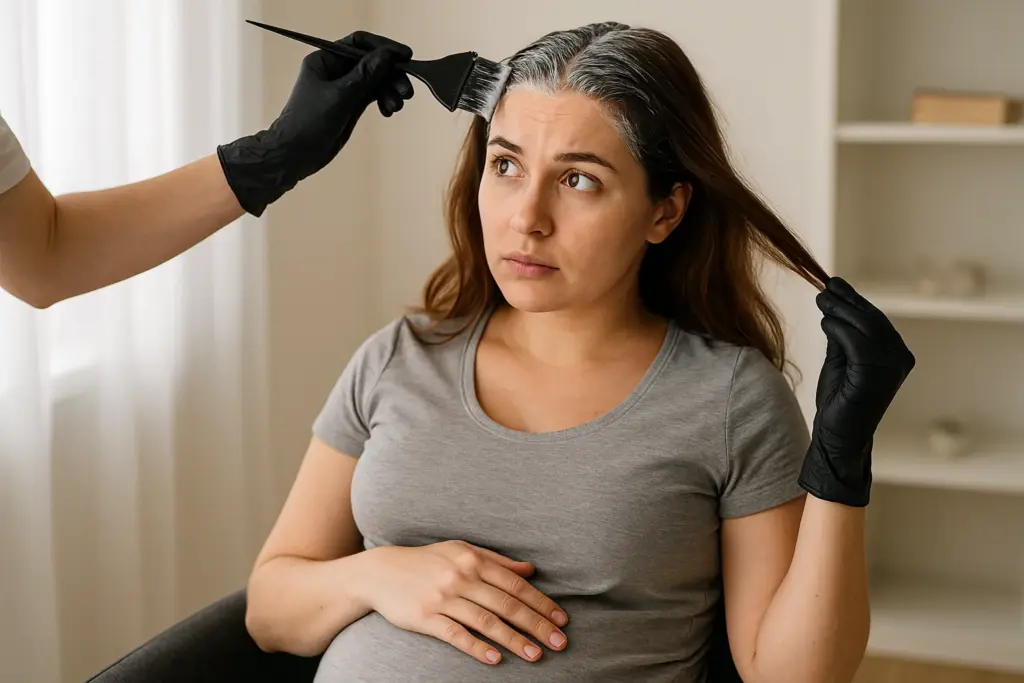 Tinta in gravidanza: cosa dice la ricerca e come scegliere in sicurezza