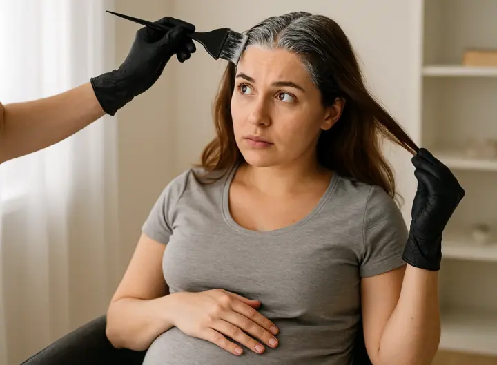 Tinta in gravidanza: cosa dice la ricerca e come scegliere in sicurezza