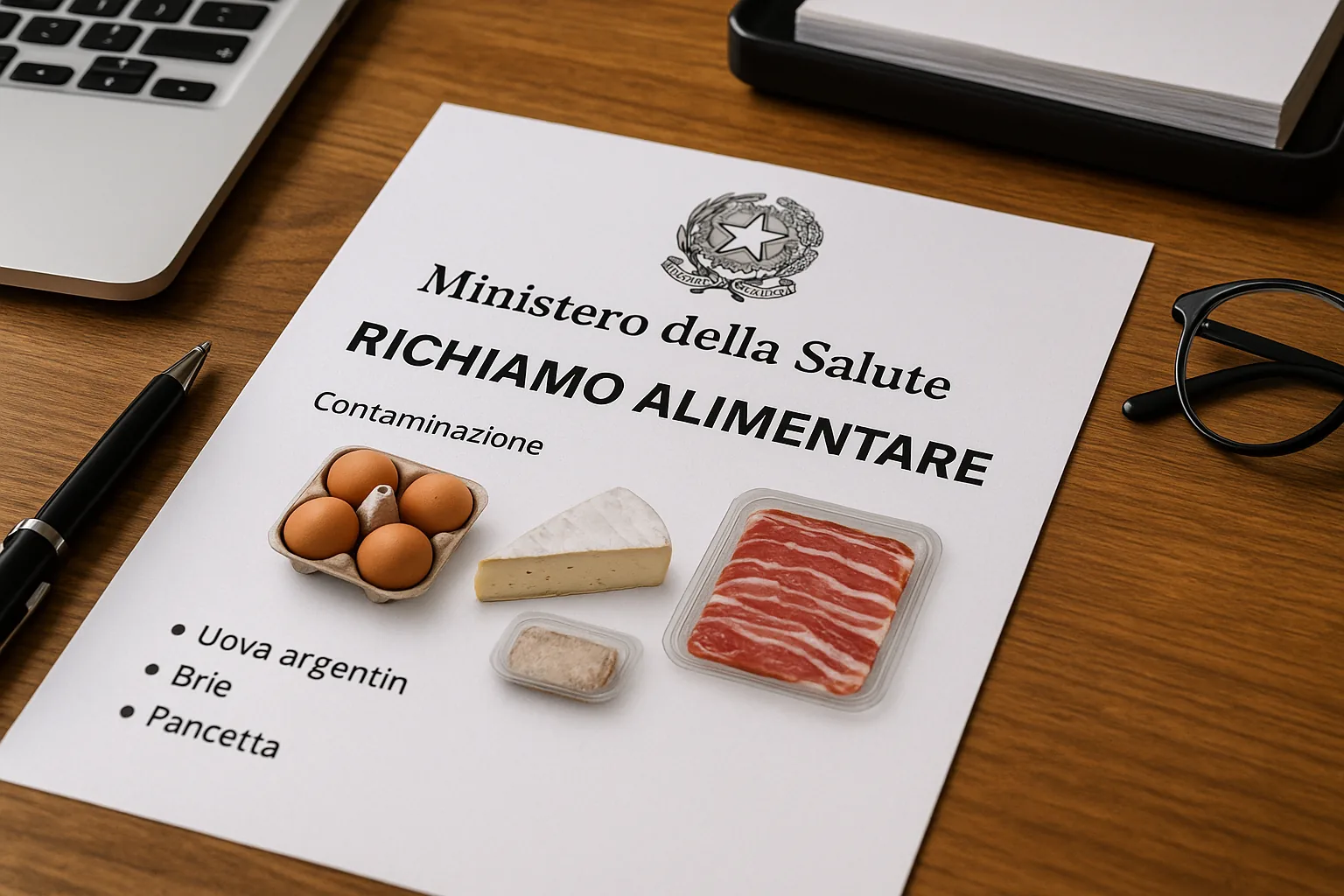 Richiami alimentari settembre 2026: Salmonella nelle uova, Listeria in formaggi e carni affumicate (2)